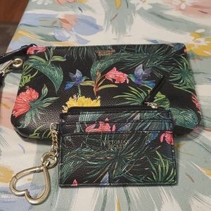 Victoria Secret Wristlet +Card Holder